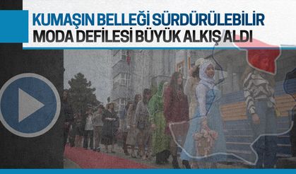 Karasu'da Sürdürülebilirlik Haftası kapsamında Vintage Moda Defilesi