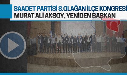 Saadet Partisi Karasu’da yeniden Murat Ali Aksoy dönemi
