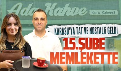 Ada Kahve'nin 15.şubesi memleket Karasu'da açıldı