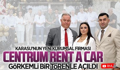 Centrum Rent A Car, Karasu’da hizmete girdi