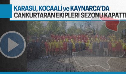 Cankurtaran ekipleri, Sakarya sahillerindeki hayat nöbetini tamamladı