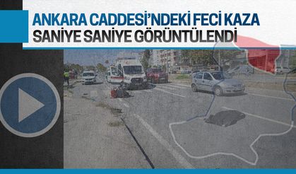 Ankara Caddesi üzerinde feci kaza! 1 ölü, 1 yaralı