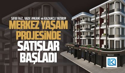 Karasu’da “Merkez Yaşam” konut, ofis ve dükkan satışları başladı
