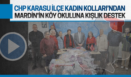 CHP Karasu Kadın Kolları’ndan Mardin’deki öğrencilere destek