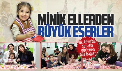Karasu İlk Adım Gündüz Bakımevi’nde aile katılımlı seramik atölyesi