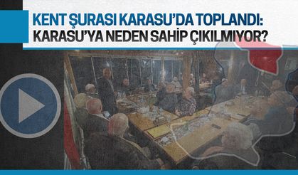 Sakarya Kent Şurası, Karasu'nun kıyı erozyonunu masaya yatırdı
