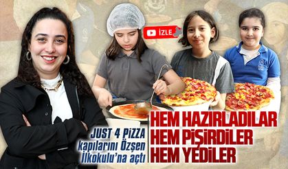 Just 4 Pizza Karasu Şubesi, Özel Özşen İlkokulu’nu ağırladı