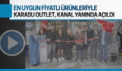 En uygun fiyat garantisiyle Karasu Outlet açıldı