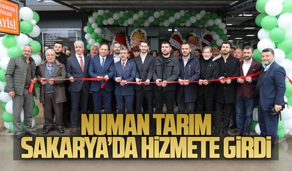 Numan Tarım, Sakarya’da hizmete girdi