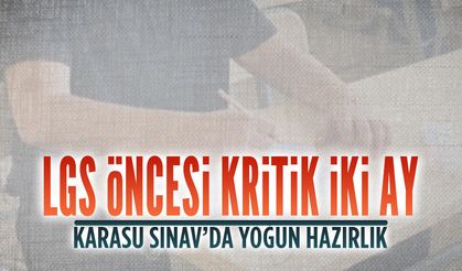 Karasu Sınav Kurs’tan LGS’ye son iki ay kala yoğun hazırlık programı