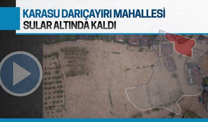 Darıçayırı Mahallesi yine sulara teslim!
