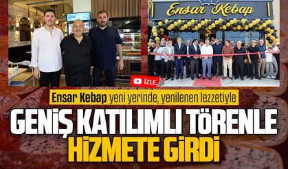 Ensar Kebap, Karasu’da yeni yerinde hizmete girdi