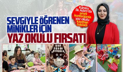 Karasu İlk Adım’dan miniklerle dolu dolu yaz programı