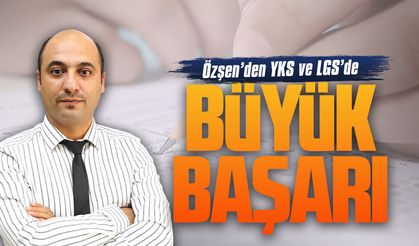 Özşen’den YKS ve LGS’de büyük başarı
