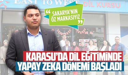 Karasu’da dil eğitiminde yapay zeka dönemi başladı