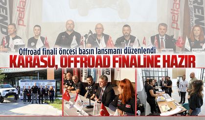 Karasu’da Offroad finali öncesi basın lansmanı düzenlendi