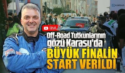 Türkiye Off-Road Şampiyonası'nın final yarışları, Karasu’da seremonik startla başladı