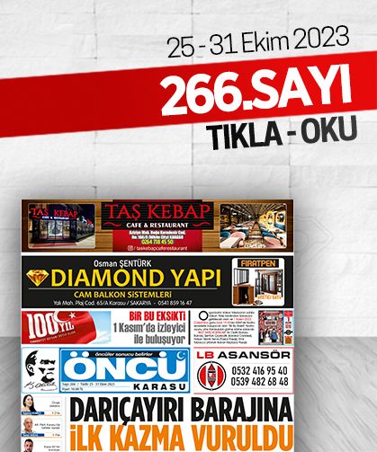 Öncü Karasu Gazetesi 266.sayı