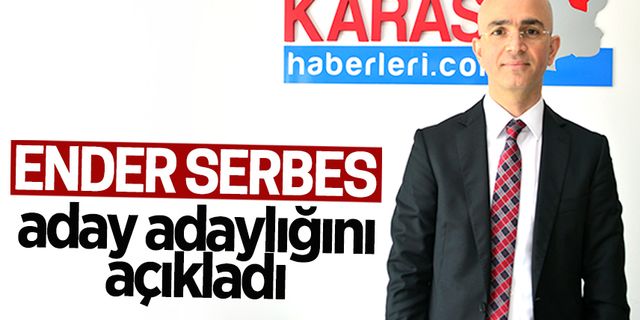 Ender Serbes CHP’den milletvekili aday adayı oldu