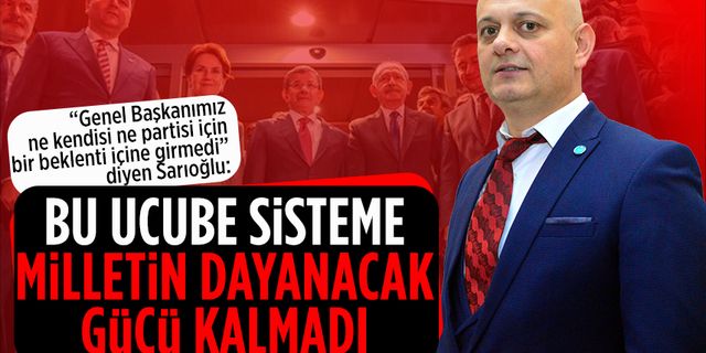 Başkan Sarıoğlu, Kılıçdaroğlu’nun adaylığını değerlendirdi
