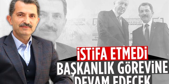 Başkan Ahmet Acar, görevine devam edecek