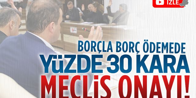 Belediye Meclisi’nden 40 milyonluk yeni kredi talebine onay