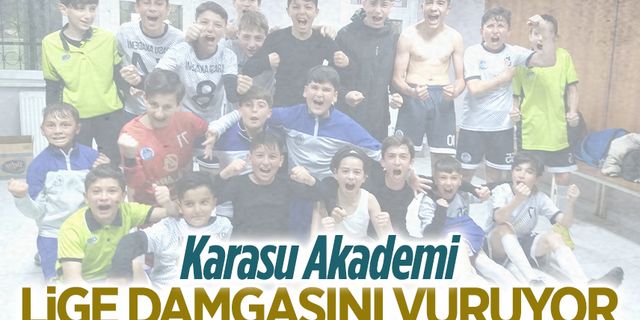 Karasu Akademi, U-13 Ligi’nde gol oldu yağdı