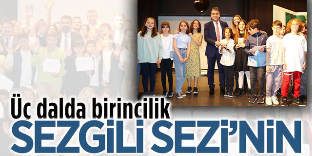 Sezgili Sezi tiyatro grubu, festivalden üç birincilik ödülüyle döndü