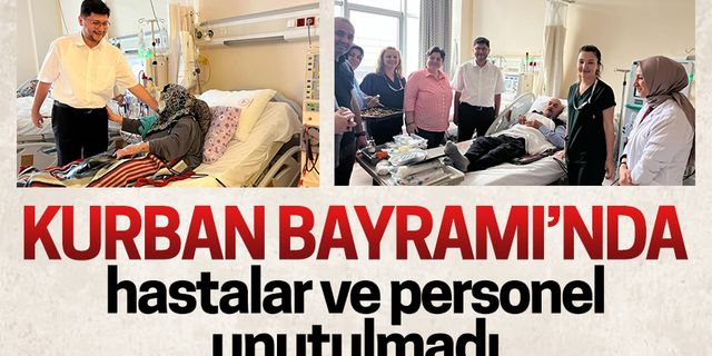 Karasu Devlet Hastanesi’nde Kurban Bayramı kutlandı