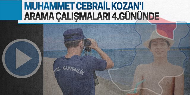 Muhammet Cebrail Kozan, Karadeniz'de aranıyor