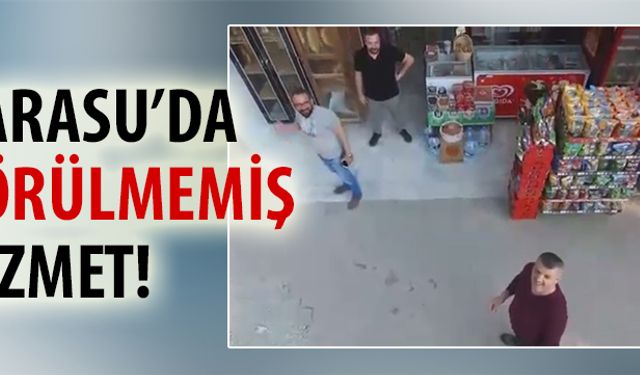 Karasu’da görülmemiş hizmet