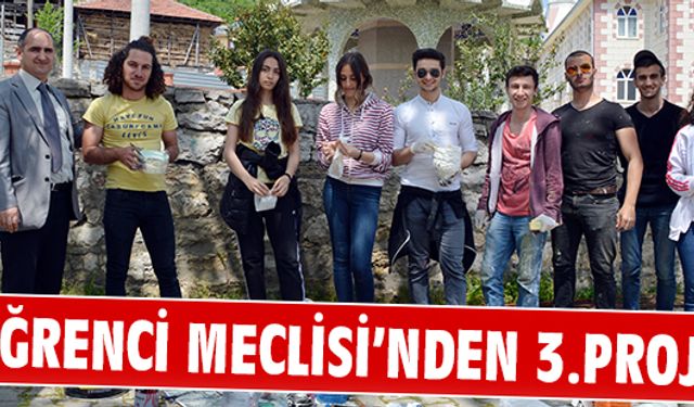 Öğrenci meclisinden üçüncü proje