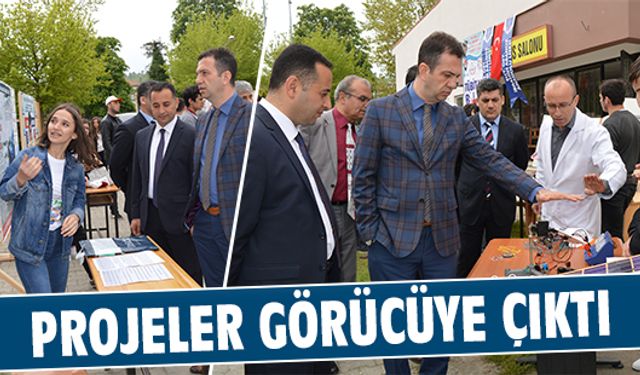 Projeler görücüye çıktı