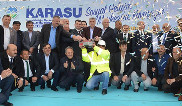 Sosyal Gelişim Merkezi'ne ilk beton döküldü