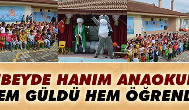 Hem eğlendiler, hem öğrendiler