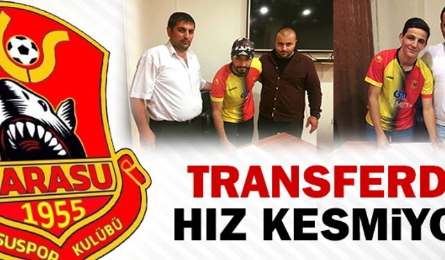 Transfer hız kesmiyor