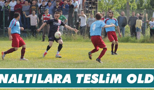 Penaltılara teslim olduk