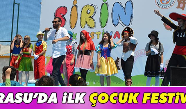 Şirin Çocuk Festivali ile coştular