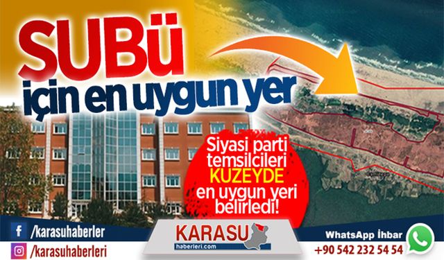 SUBÜ kampüsü için yer belirlediler!