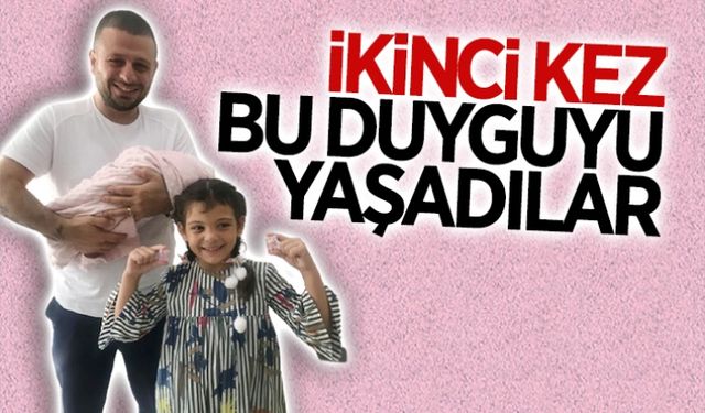 İkinci kez bu duyguyu yaşadılar