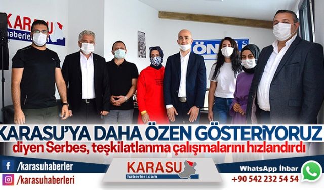 Karasu’ya daha özen gösteriyoruz