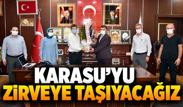 Karasu’yu zirveye taşıyacağız