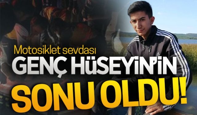 Motosiklet sevdası sonu oldu