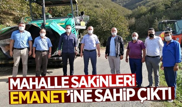 Vatandaş, Emanet’ine sahip çıktı