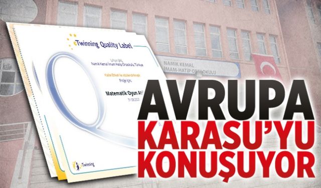 Avrupa Karasu’yu konuşuyor