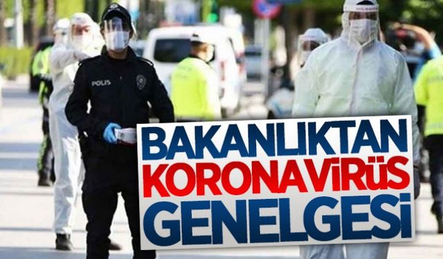 Bakanlıktan yeni koronavirüs genelgesi