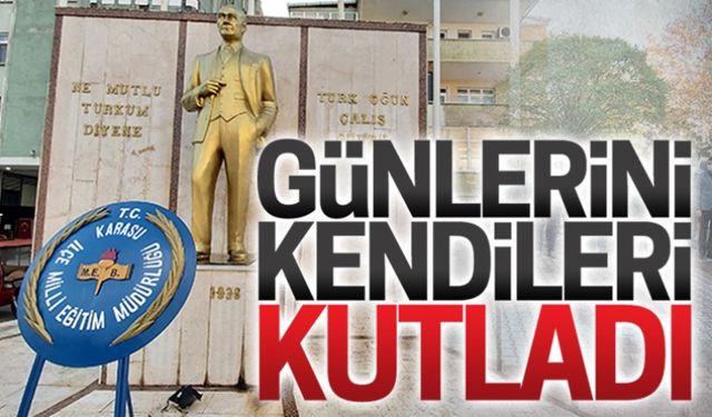 Günlerini kendileri kutladı