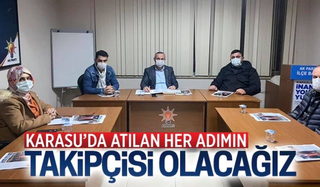 Her adımın takipçisi olacağız