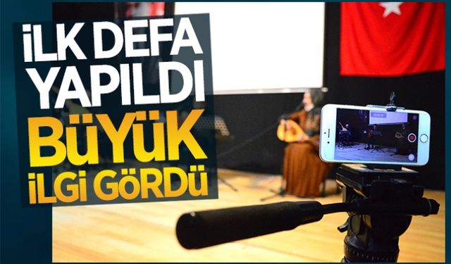 İlk kez yapıldı, çok tutuldu