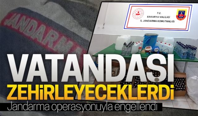 Kaçak içki operasyonu: İki gözaltı!